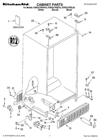 Diagram for KSRG27FKBL03