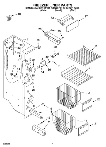 Diagram for KSRG27FKBL03