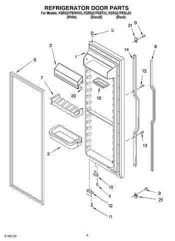 Diagram for KSRG27FKWH03