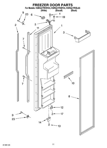 Diagram for KSRG27FKWH03