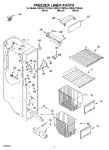 Diagram for 04 - Freezer Liner