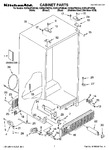 Diagram for 01 - Cabinet Parts