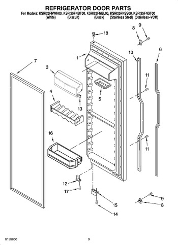 Diagram for KSRI25FNSS00