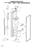 Diagram for 07 - Freezer Door Parts