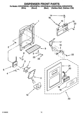 Diagram for KSRI25FNSS00