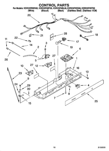 Diagram for KSRI25FNSS00