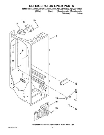 Diagram for KSRJ25FXWH00