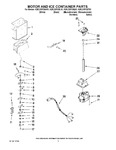 Diagram for 05 - Motor And Ice Container Parts