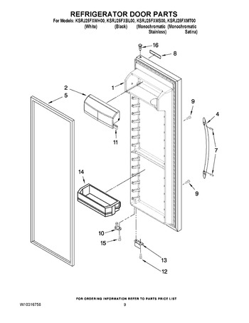 Diagram for KSRJ25FXWH00