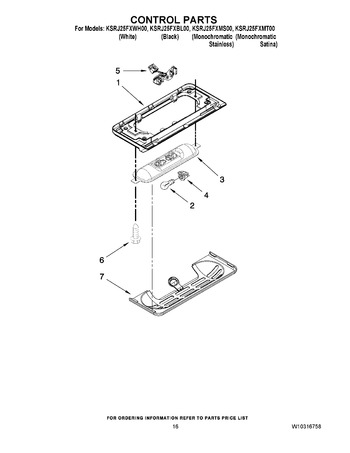 Diagram for KSRJ25FXWH00