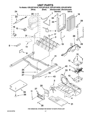 Diagram for KSRJ25FXWH00