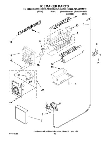 Diagram for KSRJ25FXWH00