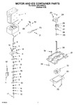 Diagram for 05 - Motor And Ice Container Parts