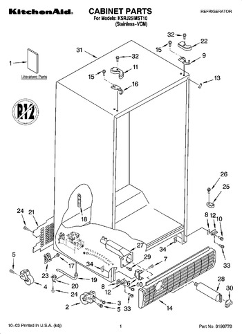 Diagram for KSRJ25IMST10