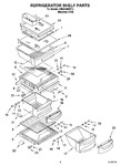 Diagram for 03 - Refrigerator Shelf Parts