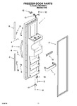 Diagram for 07 - Freezer Door Parts