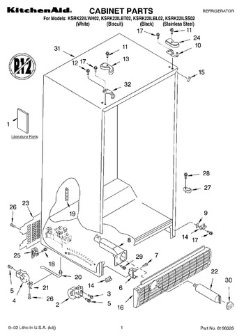 Diagram for KSRK22ILBL02