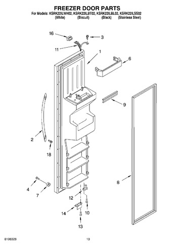 Diagram for KSRK22ILBL02