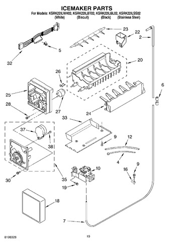 Diagram for KSRK22ILBL02