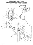 Diagram for 09 - Dispenser Front Parts