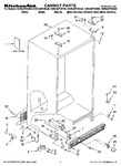 Diagram for 01 - Cabinet Parts