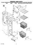 Diagram for 04 - Freezer Liner Parts