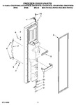 Diagram for 07 - Freezer Door Parts