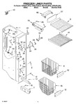 Diagram for 04 - Freezer Liner