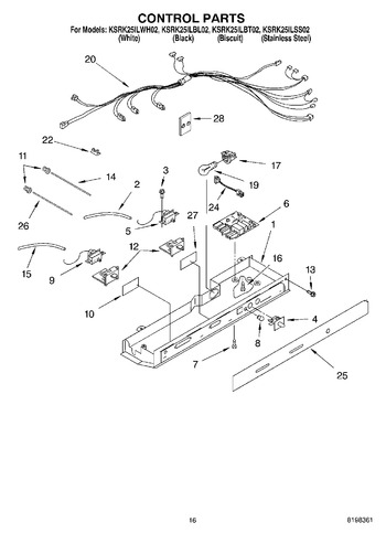 Diagram for KSRK25ILWH02