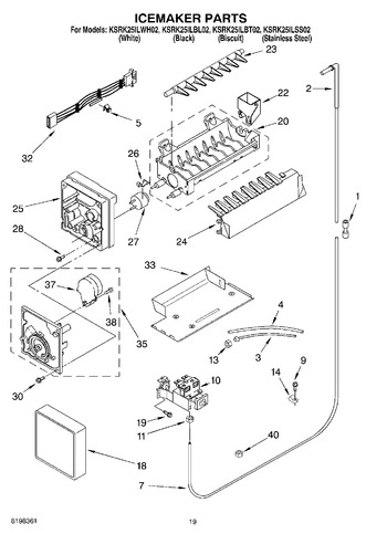 Diagram for KSRK25ILBL02