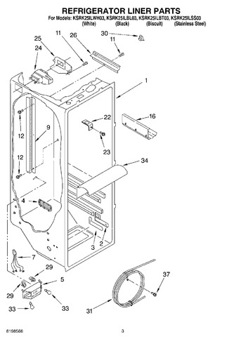 Diagram for KSRK25ILBT03