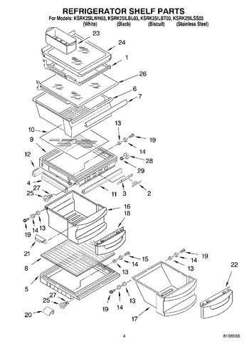 Diagram for KSRK25ILBL03