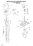 Diagram for 05 - Motor And Ice Container