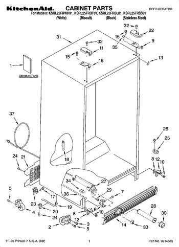 Diagram for KSRL25FRBT01