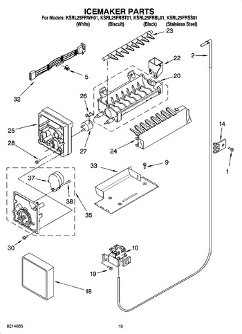 Diagram for KSRL25FRBT01