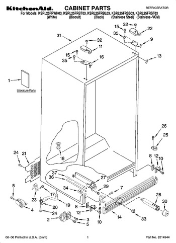 Diagram for KSRL25FRST03