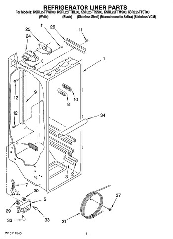 Diagram for KSRL25FTST00