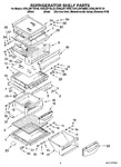 Diagram for 03 - Refrigerator Shelf Parts