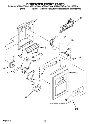 Diagram for KSRL25FTST00