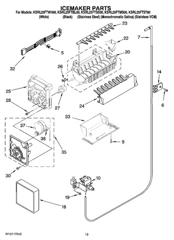 Diagram for KSRL25FTST00