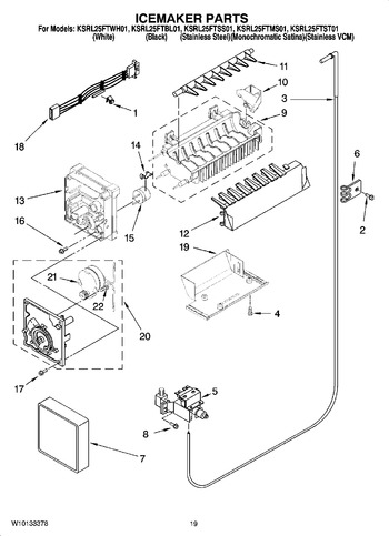 Diagram for KSRL25FTBL01