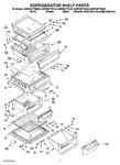 Diagram for 05 - Refrigerator Shelf Parts