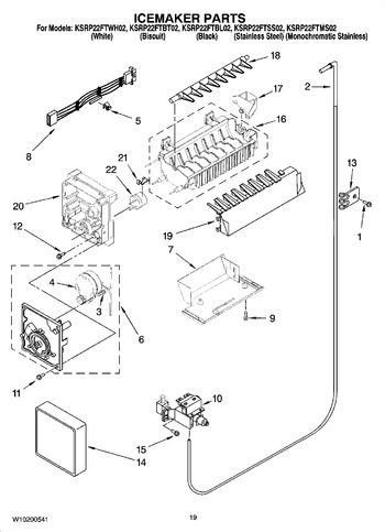 Diagram for KSRP22FTSS02