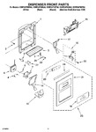 Diagram for 08 - Dispenser Front Parts