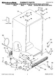 Diagram for 01 - Cabinet Parts