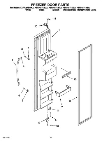 Diagram for KSRP25FSMS00