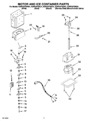 Diagram for KSRP25FSBT01