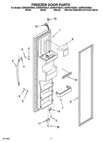 Diagram for KSRP25FSSS01