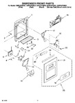 Diagram for 08 - Dispenser Front Parts