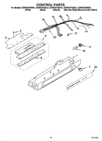 Diagram for KSRP25FSSS01